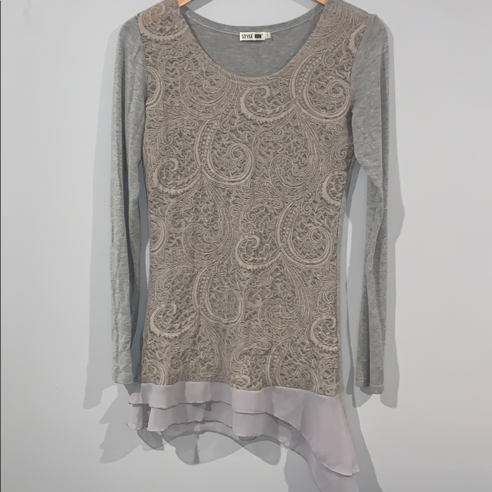 style 101 - lace tunic